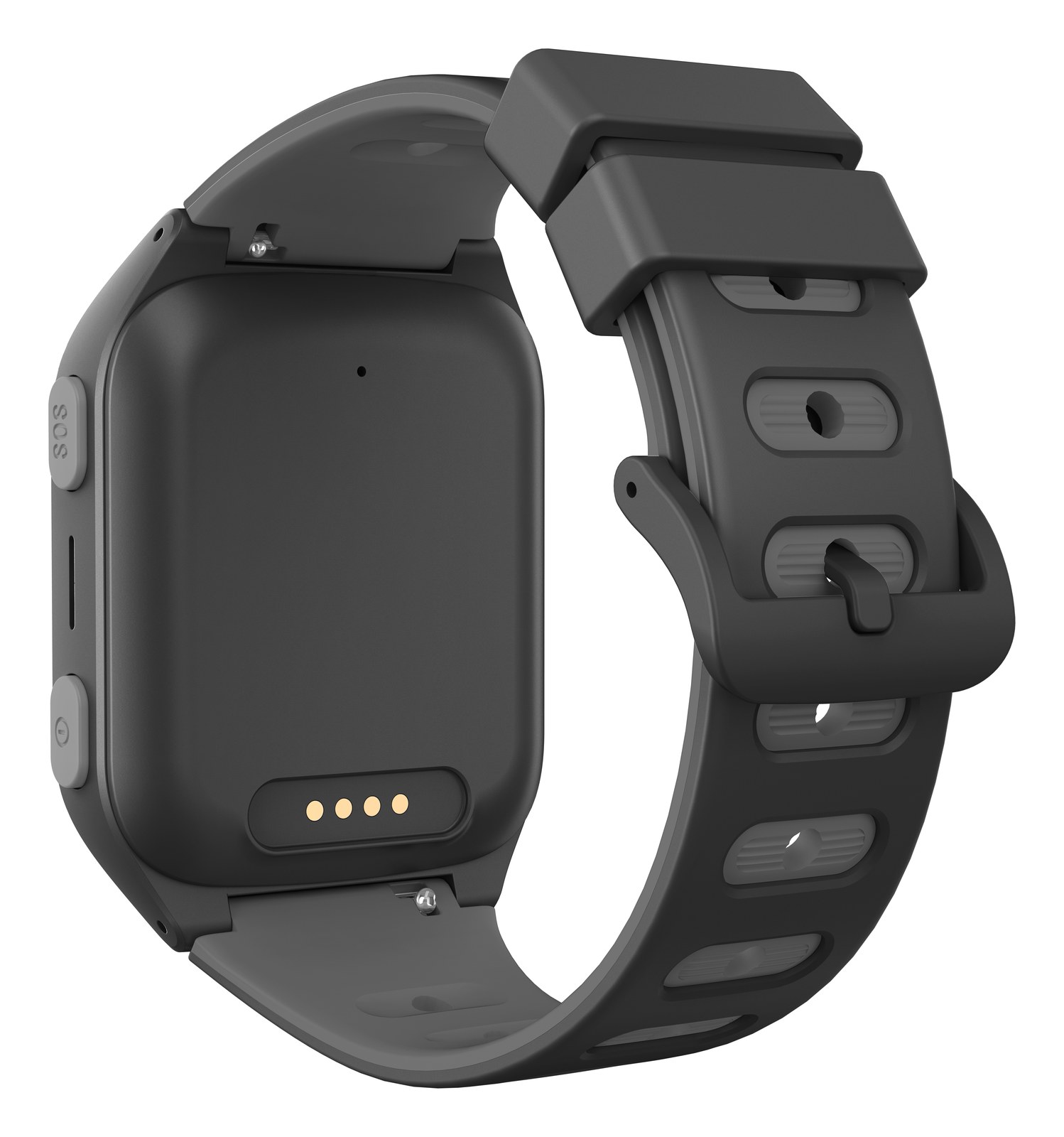 G40 ساعة GPS للأطفال سوداء من الخلف