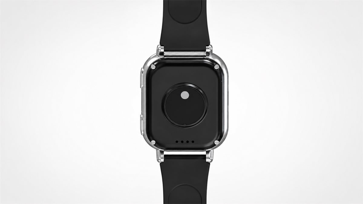 N50 4G GPS Smart Watch side view for elderly care