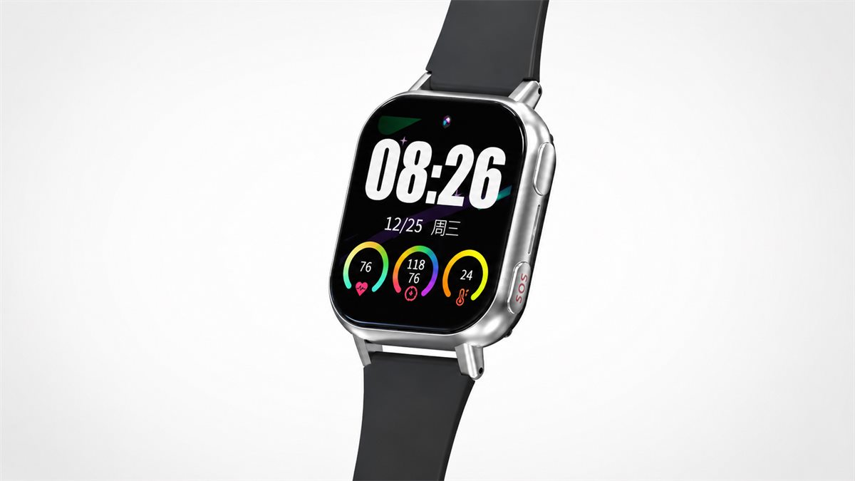 N50 Senior GPS Smart Watch display and strap